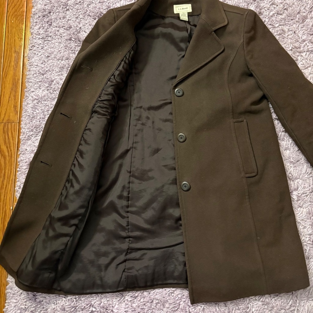 Vintage L. L. Bean Overcoat/Peacoat - Picture 2 of 8